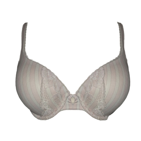 Victoria’s Secret Pushup Underwire Bra w/ Multi-Way Straps - Heritage Stripe 34C - Picture 1 of 7